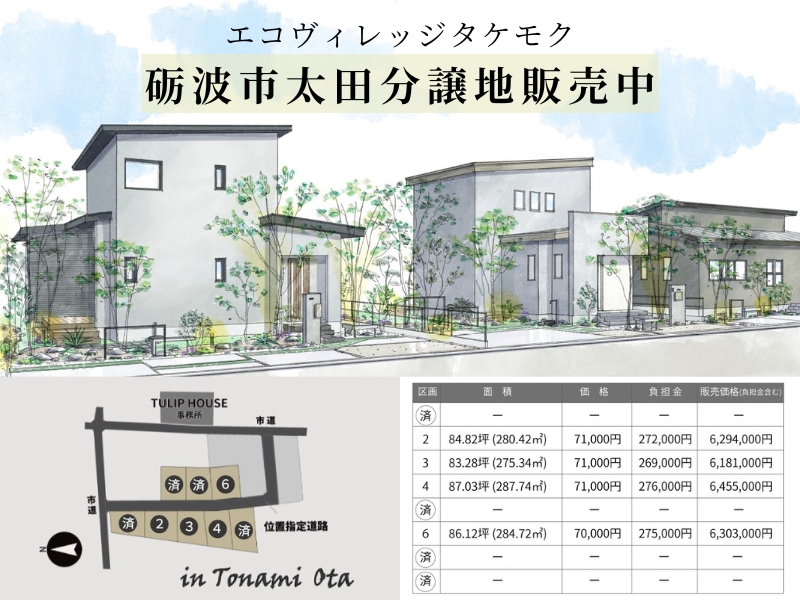 エコヴィレッジタケモク分譲地